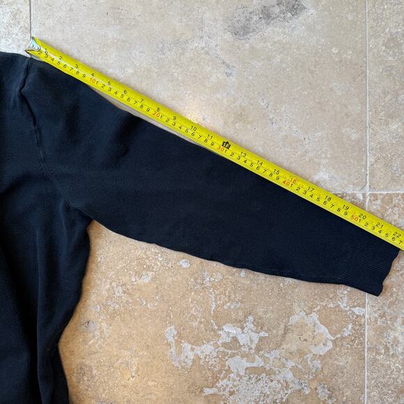 J.Crew Black Crewneck Sweater Women’s Sz. Large | Soft Knit | Minimalist Classic - Picture 6 of 6